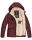 Navahoo Megan Damen Winter Stepp Jacke mit Tedyfell B672 Weinrot Größe S - Gr. 36