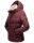 Navahoo Megan Damen Winter Stepp Jacke mit Tedyfell B672 Weinrot Größe L - Gr. 40
