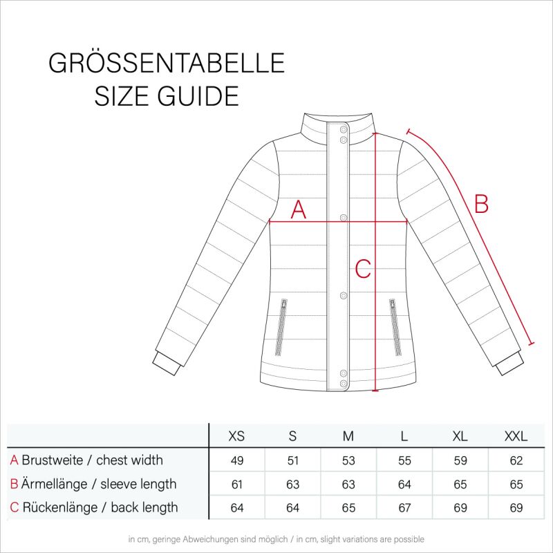 Navahoo Damen Winter Stepp Jacke gefüttert mit Teddyfell B355 Dark Rose Größe M - Gr. 38