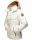 Marikoo Nekoo warm gefütterte Damen Winter Jacke mit Kunstfell B658 Weiss Größe M - Gr. 38