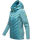 Navahoo Nimm mich mit Damen Fleece Hybrid Jacke Trekking Wanderjacke B852 Misty-Blue-Gr.S