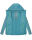 Navahoo Nimm mich mit Damen Fleece Hybrid Jacke Trekking Wanderjacke B852 Misty-Blue-Gr.S