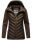 Navahoo Nimm mich mit Damen Fleece Hybrid Jacke Trekking Wanderjacke B852 Dark-Choco-Gr.L