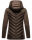 Navahoo Nimm mich mit Damen Fleece Hybrid Jacke Trekking Wanderjacke B852 Dark-Choco-Gr.L