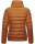 Marikoo Poisen Damen Winter Jacke Stepp Winterjacke mit Stehkragen warm gefüttert B667 Cinnamon Größe XS - Gr. 34