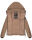 Marikoo Samtpfote leichte Damen Steppjacke B600 Taupe Grau Größe XS - Gr. 34