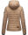 Marikoo Samtpfote leichte Damen Steppjacke B600 Taupe Grau Größe L - Gr. 40
