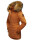 Marikoo Sanakoo Damen Winterjacke Parka mit Kapuze B825 Cinnamon Größe XS - Gr. 34