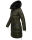 Navahoo Sinja Damen lange Winter Steppjacke Wintermantel B871 Olive Größe XXL - Gr. 44