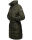 Navahoo Sinja Damen lange Winter Steppjacke Wintermantel B871 Olive Größe XXL - Gr. 44
