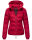 Marikoo Sole Designer Damen Winter Jacke Steppjacke B668 Fuchsia Größe XL - Gr. 42