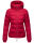 Marikoo Sole Designer Damen Winter Jacke Steppjacke B668 Fuchsia Größe XL - Gr. 42