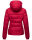 Marikoo Sole Designer Damen Winter Jacke Steppjacke B668 Fuchsia Größe XL - Gr. 42
