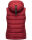 Marikoo Taisaa Damen Stepp Weste Übergangsjacke mit Stehkragen B866 Blood Red Größe S - Gr. 36