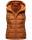 Marikoo Taisaa Damen Stepp Weste Übergangsjacke mit Stehkragen B866 Cinnamon Größe XS - Gr. 34