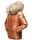 Navahoo Tikunaa Damen Winterjacke mit Kunstfellkragen B828 Cinnamon Größe M - Gr. 38