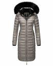 Navahoo Umay warme Damen Winter Jacke lang gesteppt mit...