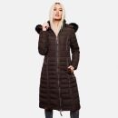 Navahoo Umay warme Damen Winter Jacke lang gesteppt mit...