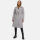 Navahoo Wooly Damen Trenchcoat Winter Mantel B661 Zink Grau Größe S - Gr. 36