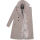 Navahoo Wooly Damen Trenchcoat Winter Mantel B661 Zink Grau Größe S - Gr. 36