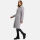 Navahoo Wooly Damen Trenchcoat Winter Mantel B661 Zink Grau Größe S - Gr. 36