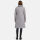 Navahoo Wooly Damen Trenchcoat Winter Mantel B661 Zink Grau Größe S - Gr. 36