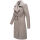 Navahoo Wooly Damen Trenchcoat Winter Mantel B661 Zink Grau Größe S - Gr. 36