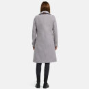 Navahoo Wooly Damen Trenchcoat Winter Mantel B661 Zink Grau Größe L - Gr. 40