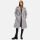 Navahoo Wooly Damen Trenchcoat Winter Mantel B661 Zink Grau Größe L - Gr. 40