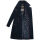 Navahoo Wooly Damen Trenchcoat Winter Mantel B661 Navy Größe L - Gr. 40