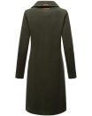 Navahoo Wooly Damen Trenchcoat Winter Mantel B661 Dunkelgrün Größe XS - Gr. 34
