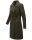 Navahoo Wooly Damen Trenchcoat Winter Mantel B661 Dunkelgrün Größe XS - Gr. 34
