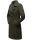 Navahoo Wooly Damen Trenchcoat Winter Mantel B661 Dunkelgrün Größe XS - Gr. 34