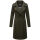 Navahoo Wooly Damen Trenchcoat Winter Mantel B661 Dunkelgrün Größe L - Gr. 40