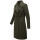 Navahoo Wooly Damen Trenchcoat Winter Mantel B661 Dunkelgrün Größe L - Gr. 40