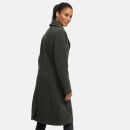 Navahoo Wooly Damen Trenchcoat Winter Mantel B661 Dunkelgrün Größe XL - Gr. 42