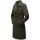 Navahoo Wooly Damen Trenchcoat Winter Mantel B661 Dunkelgrün Größe XL - Gr. 42