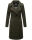 Navahoo Wooly Damen Trenchcoat Winter Mantel B661 Dunkelgrün Größe XXL - Gr. 44