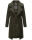 Navahoo Wooly Damen Trenchcoat Winter Mantel B661 Dunkelgrün Größe XXL - Gr. 44