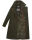 Navahoo Wooly Damen Trenchcoat Winter Mantel B661 Dunkelgrün Größe XXL - Gr. 44