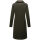 Navahoo Wooly Damen Trenchcoat Winter Mantel B661 Dunkelgrün Größe XXL - Gr. 44