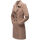 Navahoo Wooly Damen Trenchcoat Winter Mantel B661 Taupe Größe S - Gr. 36