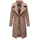 Navahoo Wooly Damen Trenchcoat Winter Mantel B661 Taupe Größe M - Gr. 38