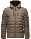 Stone Harbour Zaharoo wasserdichte Herren Regen Steppjacke B731 Stein Braun Größe S - Gr. S