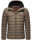 Stone Harbour Zaharoo wasserdichte Herren Regen Steppjacke B731 Stein Braun Größe S - Gr. S