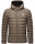 Stone Harbour Zaharoo wasserdichte Herren Regen Steppjacke B731 Stein Braun Größe S - Gr. S