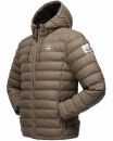Stone Harbour Zaharoo wasserdichte Herren Regen Steppjacke B731 Stein Braun Größe L - Gr. L