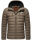 Stone Harbour Zaharoo wasserdichte Herren Regen Steppjacke B731 Stein Braun Größe L - Gr. L