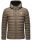 Stone Harbour Zaharoo wasserdichte Herren Regen Steppjacke B731 Stein Braun Größe L - Gr. L