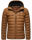 Stone Harbour Zaharoo wasserdichte Herren Regen Steppjacke B731 Tobacco Größe L - Gr. L